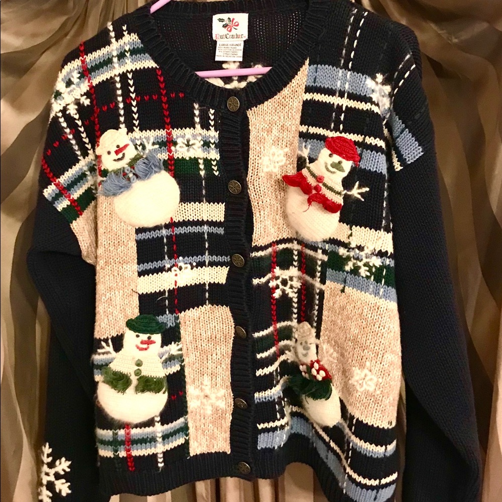 Nutcracker Snowman Sweater